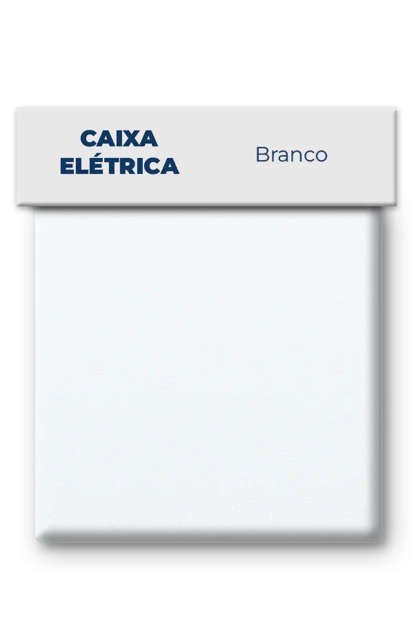 Caixa elétrica – Branco