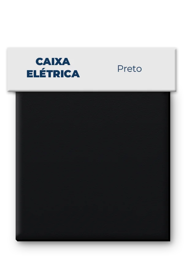 Caixa elétrica – Preto