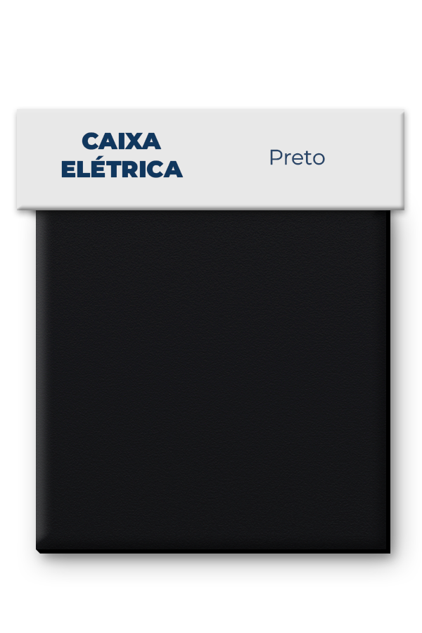 Caixa elétrica – Preto