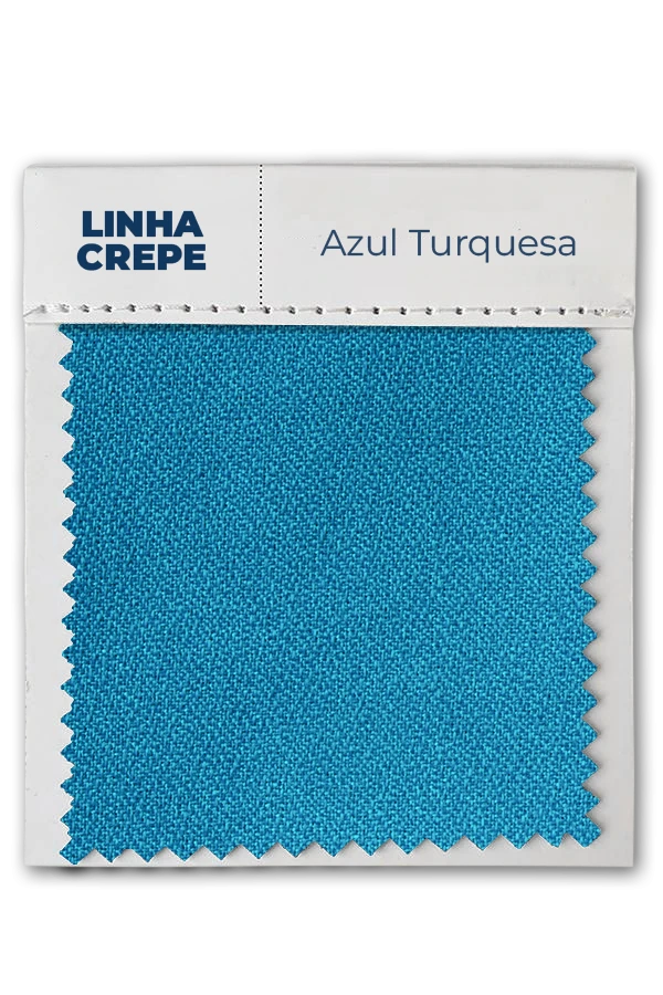 Crepe – Azul Turquesa