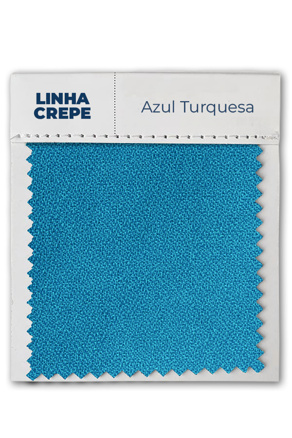 Crepe – Azul Turquesa