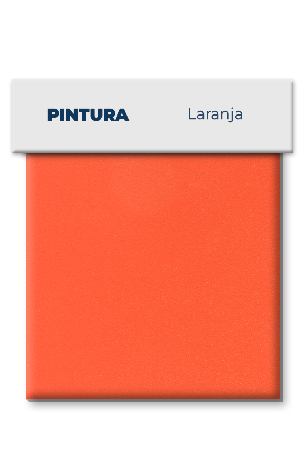 Pintura e Vidro – Laranja