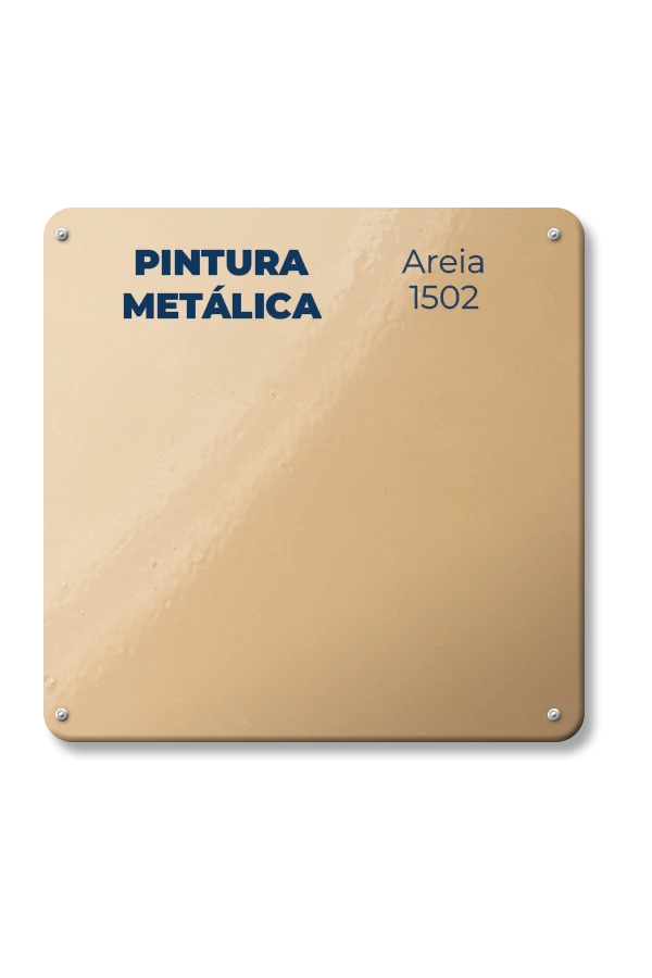 Pintura metálica – Areia