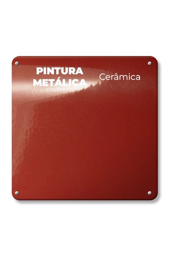 Pintura metálica – Cerâmica