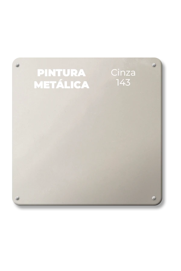 Pintura metálica – Cinza 143