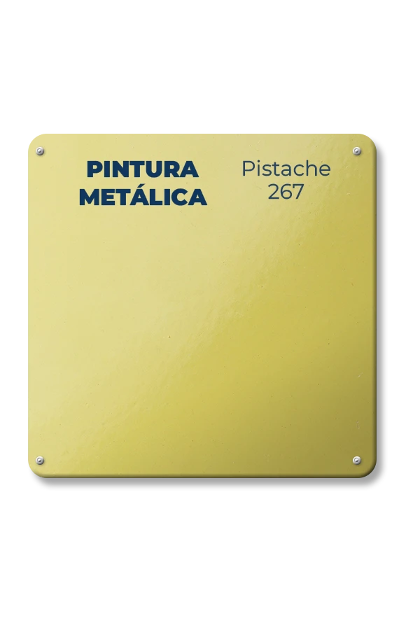 Pintura metálica – Pistache