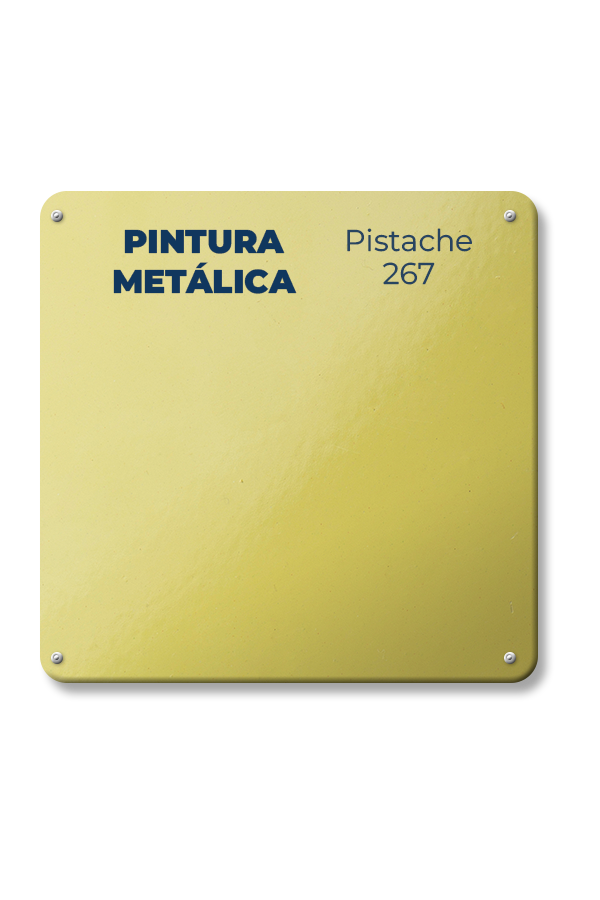 Pintura metálica – Pistache