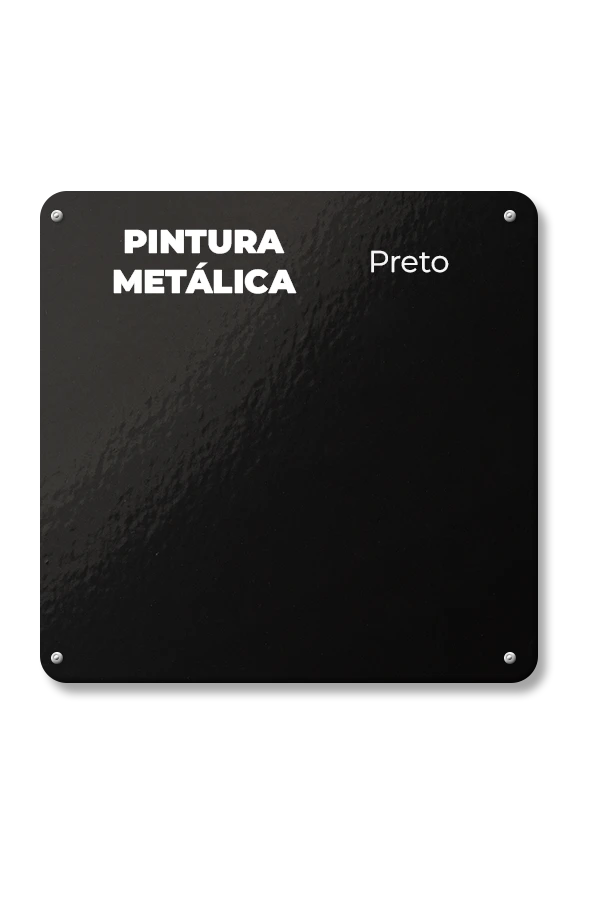 Pintura metálica – preto