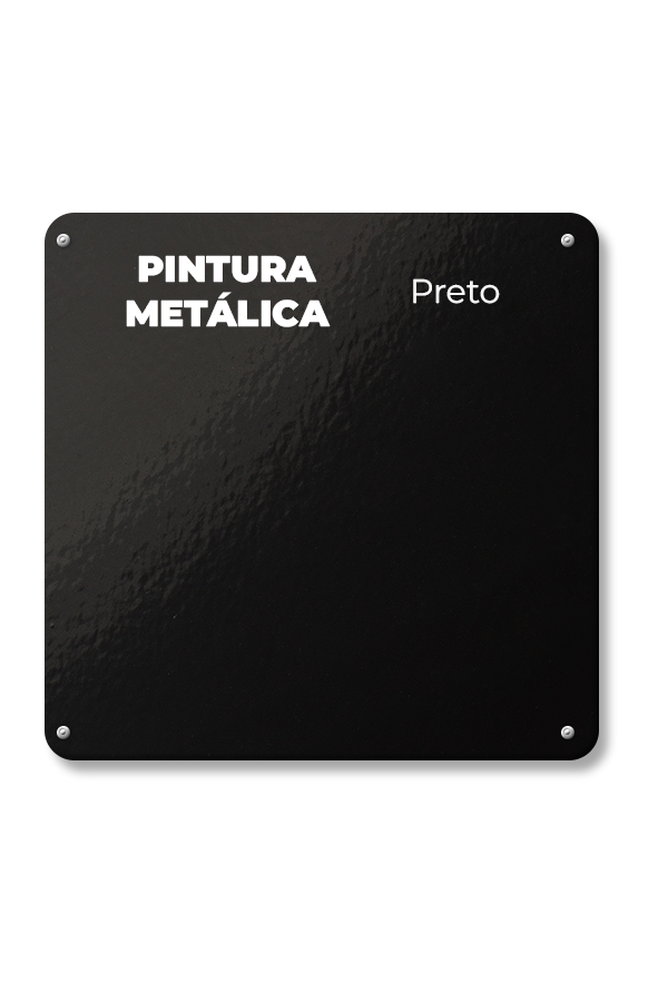 Pintura metálica – preto