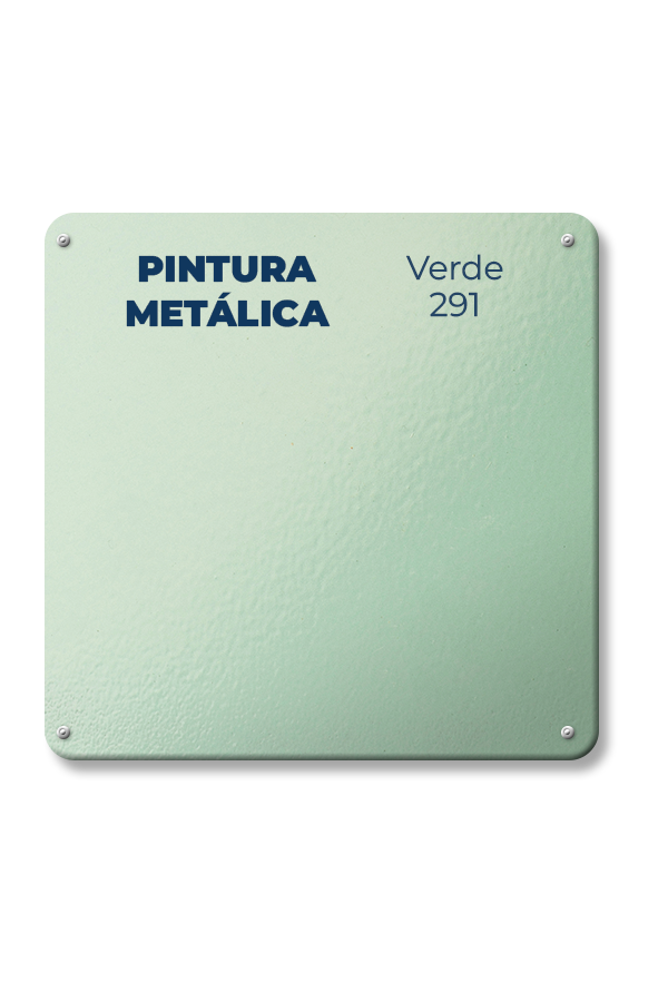 Pintura metálica – Verde 291