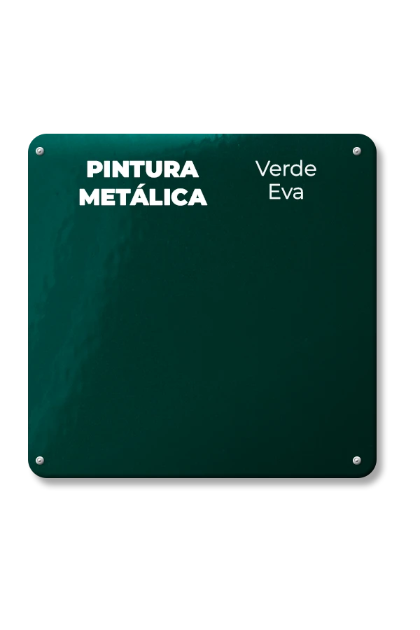 Pintura metálica – Verde Eva