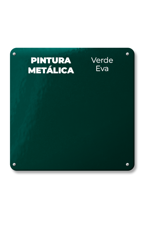 Pintura metálica – Verde Eva